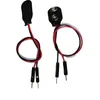 Fabricante Wangqida hebilla de batería/hebilla dura para batería de 9V portapilas pieza de batería cable de batería hebilla electrónica