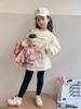 Conjunto de Otoño para Niñas Chaqueta Camisa a Cuadros Infantil 2026 Nuevo Estilo Principios de Otoño Camisa Básica Conjunto de Dos Piezas