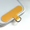 Parche de Lanyard para Teléfono de Tela Curada Almohadilla Fija en Forma de T Anti-Pérdida Funda de Teléfono de Tela Colorida Accesorio Fijo para Colgar No Poroso
