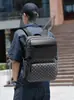 Mochila de Negocios para Viajes Diarios de Hombre, Gran Capacidad, Repelente al Agua, Resistente al Desgaste, Múltiples Compartimentos, Mochila para Portátil, Informal, para Viajes, Viajes de Negocios, Bolsa Escolar