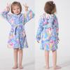 Bata de Baño Infantil Nueva Extra Grande Franela Pegaso Bata de Baño Animal de Dibujos Animados con Capucha Ropa de Casa Infantil Camisón