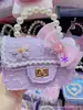 Bolso infantil estilo princesa Chanel, bonito bolso infantil, bolso bandolera de moda para mujer, bolso infantil combinable, venta al por mayor