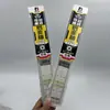 Set de Ganchos Dobles Pre-Atados con Mangas sin Púa, Anzuelos de Pesca de Mango Largo para Pesca de Black Bass, Mayoreo