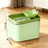 Bebedouro para Gatos Quente e Vendido em Larga Escala Transfronteiriço, Tigela de Água Silenciosa para Pets com Circulação e Filtração Automáticas, um Gadget de Alimentação de Água para Gatos e Cachorros