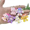 Chaveiro Cartoon Sanrio Pingente de Carro Estrela Fofa Dailu Lina Bell Mochila Escolar Pingente Pequeno Gashapon Caixa Surpresa