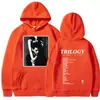 [Código Europeu Transfronteiriço] Blusa com Capuz Hip Hop do Álbum Musical Trilogy do The Weeknd