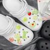 Tamancos da Moda Fivela Acessórios Fofos Flor para Sapato DIY Botões Decorativos Dopamina Pequenos Frescos Frutas Verdes Acessórios de Desenho Animado