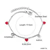 Pulseras Populares Europeas y Americanas, Lindos y Dulces Colgantes de Mariposa y Libélula con Pulseras de Diamante Blanco, Venta Directa de Fabricantes de Joyería de Acero Inoxidable
