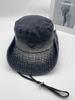Sombrero de pescador de mezclilla japonesa para mujer, protección solar para exteriores, sombrero para acampar y montañismo, sombrero de pesca versátil para viajes, hombre