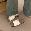 Primer Encuentro con las Sandalias Planas Ji Pi para Mujer, Nuevo Modelo Verano 2026, Estilo de Alta Gama para Uso al Aire Libre, Estilo Francés para Salidas de Verano y Playa