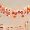 Colgante de Año Nuevo 2026, Decoración de Sala de Estar para el Día de Año Nuevo, Colgante de Cadena de Caquis, Año del Caballo, Festival de Primavera, Decoración de Escena para el Día de Año Nuevo, Cadena para Colgar