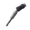 Mango hexagonal multiángulo de 6,35 mm, varilla autoblocante de liberación rápida, destornillador para taladro eléctrico, adaptador rápido, varilla de extensión de cabezal de lote