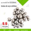 Bola de aço inoxidável sólido 304 bola de aço inoxidável bola bola bola 0,8/1/1,5/2/2,5-20mm