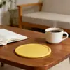 Posavasos de Silicona de Venta Caliente Transfronterizo de 10 cm, Redondo Antideslizante Aislante del Calor con Drenaje de Agua y Logo Impreso para Vasos de Agua y Tazas de Café