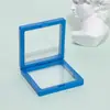Caixa de armazenamento de filme PE, caixa de filme flutuante, caixa transparente para exibição de joias, caixa para anel e pingente, embalagem de joias, anti-oxidação