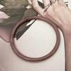 Pulsera Redonda para Transmisión en Vivo Xiaohongshu Douyin Que Hace Ruido con Cada Paso, Pulsera de Calcedonia Imitación para Mujeres, Joyería, Pulsera de Sonido de Jade para Amigos