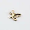 DIY Acessórios de Cabelo Caseiros Acessórios de Flor de Liga Metálica Broche de Galho com Pérolas Destacadas Faixa de Cabelo com Flor Material para Grampo de Cabelo