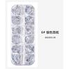 Nuevo Arte de Uñas Japonés Papel de Hoja de Estaño Dorado y Plateado Caja de 12 Colores Fina Lámina de Color Roto Dorada y Plateada DIY Joyería para Arte de Uñas de Cuatro Colores