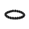 Pulsera de ágata con cuentas transfronteriza pulsera de piedra yoga pulsera deportiva pulsera elástica pulsera femenina fabricantes stock