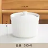 Olla para Sopa de Nido de Pájaro Olla de Cerámica para Sopa Baño María con Tapa Tazón para Huevos al Vapor Postre Saludable Bocadillos Shaxian Olla de Barro para Estofado Revestimiento Interior Creativo