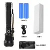 Linterna Temutiktok Transfronteriza de Luz Fuerte para Patrulla, Camping, Iluminación Exterior, Láser Blanco, Aleación de Aluminio, Luz Fuerte, Largo Alcance