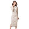 Vestido Elegante de Renda Cheongsam Estilo Chinês Bordado Artesanal Pesado Estrela Mesmo Tamanho Melhorado Retro Fashionável