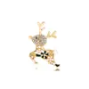Broche de série de animais fofos em estoque moda moda all-match especial alfinete corsage roupas em estoque broche atacado