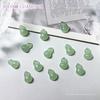 Novo estilo nacional Jade fivela de segurança acessórios de unhas verde gelado K9 broca de unhas novos acessórios de unhas comuns de bambu chinês