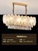 Luminária de Sala de Estar Pós-Moderna de Luxo Leve Novo Estilo Francês, Luminária de Sala de Jantar, Luminária de Quarto, Luminárias de Penas, Lustre Elegante de Cristal de Alto Padrão