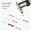 Clip de Conexión para Correa de Teléfono Móvil, Clip Metálico Plegable Ultra Delgado de Doble Hebilla, Almohadilla de Cordón para Teléfono Multicolor, Personalización de Logo