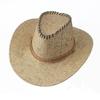 Verão Novo Chapéu de Cowboy Chapéu de Sol Chapéu de Praia Masculino Aba Larga Proteção Solar Chapéu de Cowboy Ocidental de Couro Sintético Chapéu Masculino Chapéu de Sol