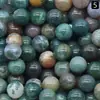 Bola no porosa 8mm bola ágata verde natural Dongling diy Bola de piedra no porosa venta al por mayor