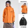 Chaqueta de Montaña Tres en Uno para Hombre y Mujer, para Exterior, Ligera, Cortavientos e Impermeable, Desmontable, de Dos Piezas, Ropa de Trabajo para Montañismo