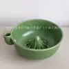 Nuevo Producto Transfronterizo--Tazón Giratorio Automático para Lavar Frutas y Bayas, Limpiador Cerámico para Frutas y Verduras con Función de Drenaje