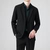 Novo estilo leve estilo maduro terno casual terno masculino estilo coreano elegante Duffian bonito pequeno terno top estilo Hong Kong jaqueta de marca da moda