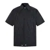 Camisa de Manga Corta a Cuadros Retro Americana de Color Sólido para Hombres y Mujeres, Nuevo Estilo de Verano, Transpirable, Sencilla, Holgada, Casual, Camisa Delgada