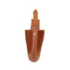 Funda protectora de cuero engrosado para tijeras de podar en stock, estuche de cuero para tijeras de jardín de piel de vaca, estuche de cuero para herramientas portátil para colgar en la cintura