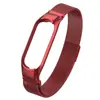 Adecuado para Xiaomi Mi Band 5 6 Correa de Reloj Moda Milanese Bucle Magnético Pulsera Xiaomi 3 4 Pulsera Correa de Reloj