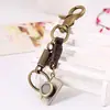 Joias de Nova Estilo Transfronteiriças Pingente Criativo de Metal em Formato de Câmera Pingente para Bolsa Chaveiro Masculino Retrô de Couro Trançado