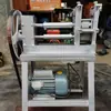 Triturador Elétrico Pequeno de Bambu, Máquina Manual de Fatiar Tiras de Bambu, Máquina Doméstica de Rachar Tiras de Bambu