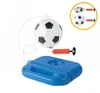 Treinador de Tênis Infantil Transfronteiriço Conjunto de Brinquedos Esportivos ao Ar Livre com Bola de Tênis de Corda Base Fixa de Rebote Automático