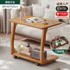 Mesa auxiliar de sofá de madera maciza, mesita de noche móvil, mueble auxiliar para uso doméstico en salas de estar, mesa de centro pequeña para apartamentos, mesa auxiliar, mesa de café pequeña