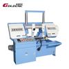 Gb4240 Serra de Fita Metálica Mecânica de Banda 400mm Coluna Dupla Horizontal Semi-Automática Fixação Hidráulica Fonte de Fábrica