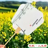 Ventilador Redondo con Pinturas de Colores, Abanico de Caligrafía Lacada, Abanico de Laca Cultural y Creativo Pintado a Mano, Abanico Especial de PVC DIY con Imágenes, Abanico de Estilo Antiguo con Pintura a Tinta