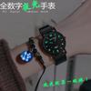 Reloj de Examen para Mujer Digital Estilo ins Diseño Nicho Estudiante Esfera Pequeña Estilo Coreano Simple Correa Reloj de Cuarzo