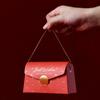 Fan Wu Estilo Ins Portátil Criativo High-end Original Bolsa Caixa de Doces Caixa de Presente de Casamento Chinês Caixa Vazia
