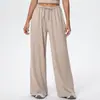Pantalones Anchos de Pierna con Cordón Transpirables Europeos y Americanos Transfronterizos Ropa Deportiva de Yoga con Tirantes de Moda y Mangas Largas