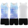 Nuevo Traje de Atletismo para Mujer Chaleco de Entrenamiento Shorts Correr Maratón Secado Rápido Examen Físico Uniforme de Equipo Deportivo de Competición