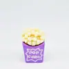 Mini simulación miniatura palomitas de maíz accesorios DIY adornos de dibujos animados juguetes pequeños accesorios creativos para jugar a la comida colgante