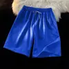 Shorts Lisos de Nuevo Estilo para Hombre Verano 2026, Talla Grande, Versátiles Casuales para Pareja, Color Caramelo Multicolor, Estilo Hong Kong, Holgados, Hasta la Rodilla